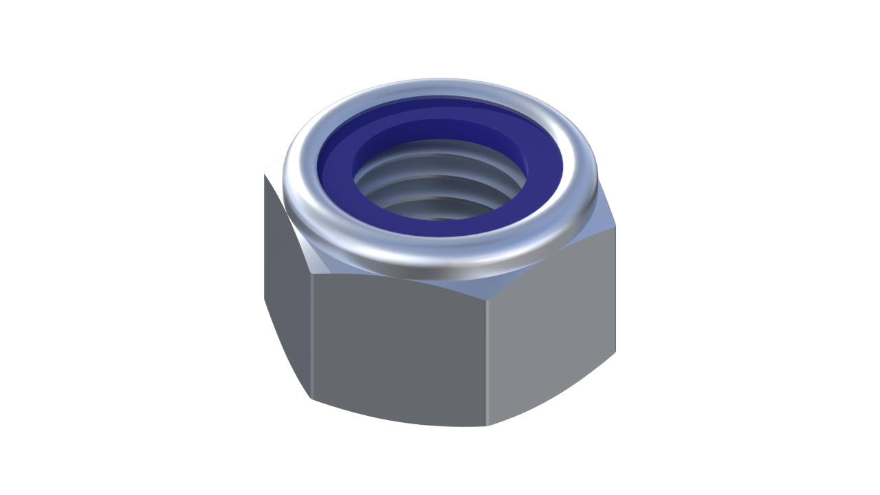 Nylon Insert Hex Nut